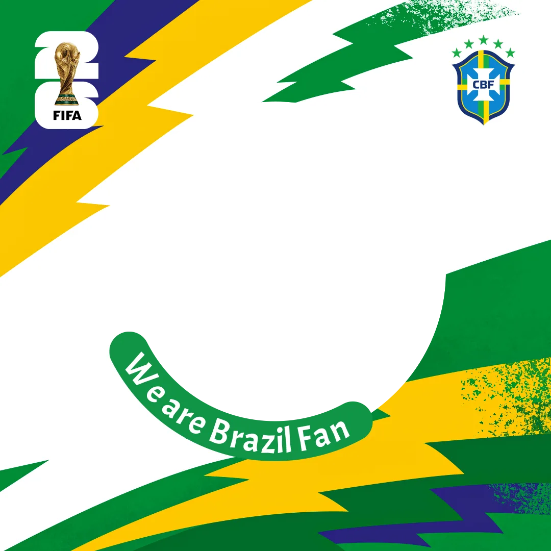  Brazil Football Team Fan Photo Frame